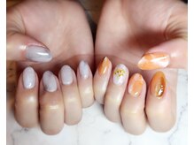 ネイルサロン ティフィン(tiffin)/アシンメトリーネイル