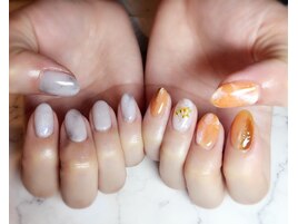 アシンメトリーネイル