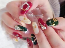 ボネール(nail ＆ eyelash Bounail)/クリスマス water care付  10980