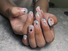 オムネイル 渋谷(HOMME NAIL)/持ち込みデザイン ¥8.000