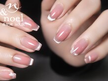 ノエル(Noel)/チークネイル×マグネットグラデ