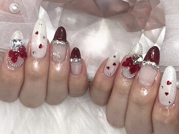 ベーシック ネイルウィザードアカデミー 本厚木店(Basic×NailWizardAcademy)の写真/【Jrやり放題¥3900】持ち込みOK★流行ネイルをJrクーポンでお得に♪定額・マグネットデザインも豊富!