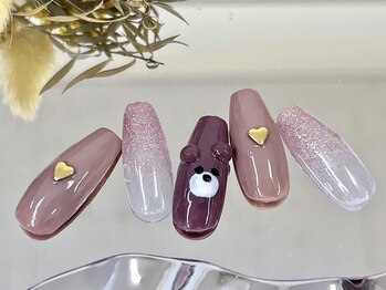 ネイルサロン ジェイ(Nail Salon J)/人気定額/三色デザインネイル