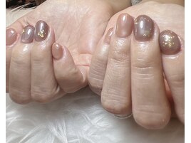 マグネットネイル/くすみカラー