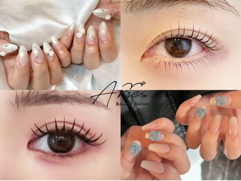 アリーズ 恵比寿店(Aries)の写真/口コミ高評価の実力サロン★ネイル&アイ/ハンド&フットの同時施術は“1000円割引&完全個室“をご案内!!