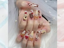 ピオミエルネイル 新宿(pio miel nail)/ショコラハートのご褒美ネイル