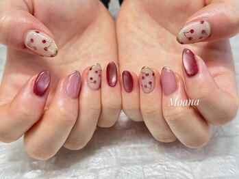 さくらんぼネイル