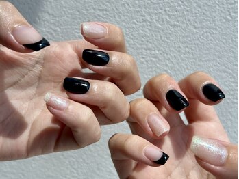 ソリッドカラー(solid color)/hand nail