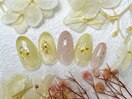 押し花ネイル銀座フィルイン
