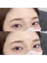 ルミシア トウキョウ 長崎店(LUMICIA. TOKYO)/緩めアーチ美眉/アイブロウWAX