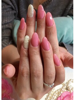 お気軽ビューティエーヴィヒ(Ewig)/大人シンプルネイル♪