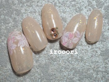 ネイルアンドアート イロオリ(irooori)/桜ネイル♪