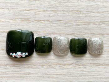 アイラッシュアンドネイルサロン レテ(eyelash & nailsalon L'ete)/フット定額コース☆フットバス付