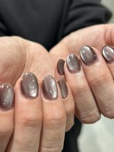 ノーヴェネイル 国分寺(nove.nail)/つやつやブラウンマグネット