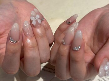 アイネイルズ 三宮店(I nails)/グラデキルティング￥9500