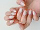 フリークネイル(FREAK Nail)の写真/【ミラーハートフレンチ＊12000円】フラッシュやミラーマグが人気!制限に合わせた最大限のアートを提案♪