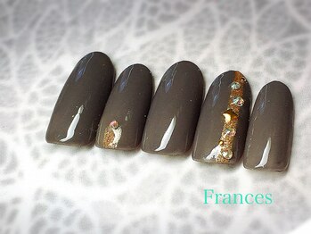 フランセス(Frances)/大人カラー＆ゴールドアート