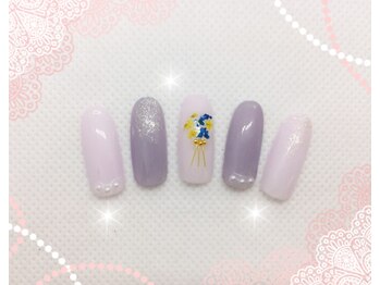 パインキュート(Pine Cute)/ブライダルネイル定額☆4800円