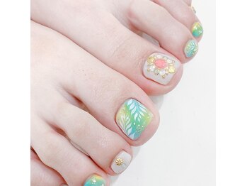 オーブ(AUBE)/フットネイル