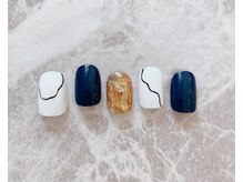 ネイルサロン ティフィン(tiffin)/～ゴージャス金箔ネイル～