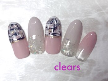 ビューティーネイルサロン クリアーズ(Clears)/ツィードデザインネイル♪