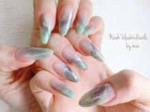 ノアブルーバードネイルズ(Noah' bluebird .nails)/水彩ニュアンス*