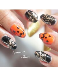 ゴージャスハロウィンネイル☆