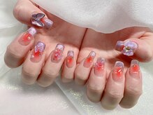 モルフォネイル(Morpho nail)/#キラキラネイル