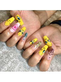 キャラクターネイル