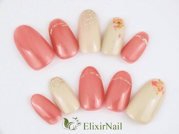 エリクサーネイル 神田(Elixir Nail)/シンプル / クーポン使用