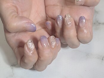アーブルネイル(arbre nail)/●Purple magnet