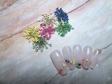 ケイズネイル 八王子(K's Nail Salon)/押し花デザイン１