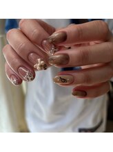 オーシャンネイル 名駅店(Ocean Nail)/nuance nail/ribbon