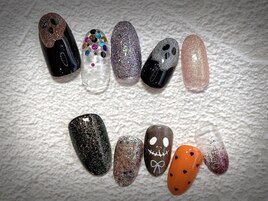ハロウィンネイル