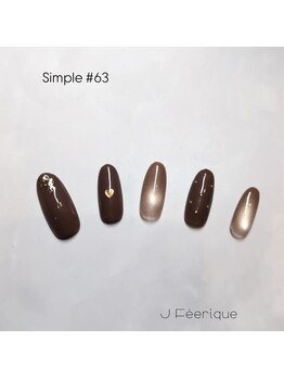 ジェイフェリーク(J Feerique)/シンプルデザイン #63