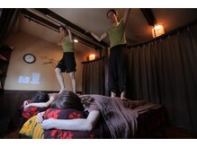 もみの気ハウス 渋谷道玄坂店/手の指圧より足踏みの方が！！