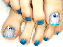 エムネイル(M Nail)/フット・貝デザイン
