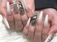 エスフィーネイルサロン リシェル(Esfy nailsalon Richer)の写真/スカルプ好きが集まるサロン★【10本フリーARTプラチナコース3h ¥16800】パーツの種類も豊富◎ギラギラもOK