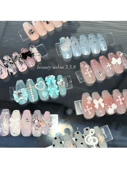 サモパル(3.5.8)の写真/【最新】y2kデザイン★サンプルネイル¥8300～ トレンドのY2Kネイルを楽しめる♪