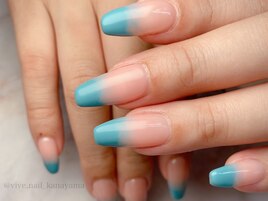 ブルーグラデーション☆