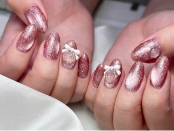 クラッシー 横浜(CLASSY)の写真/キレイなフォルム形成でモテかわ美爪に☆全方位モテネイルは“CLASSY nail salon”にお任せください♪