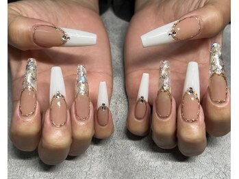 サロンドボーテ ル リアン(Salon de beaute Le Lien)/チップで長さだしフルアート