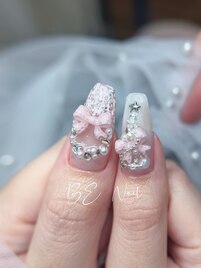 クリスマスデザインネイル