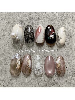 ルリエ(Relier)/ニュアンス定額ネイル