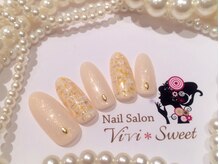 ネイルサロン ヴィヴィスウィート(Nail Salon Vivi Sweet)/スプリングツイードネイル
