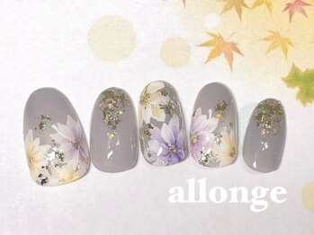 アロンジェ 甲府中央店/フラワーネイル☆