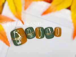 ◆フットネイル　再来＋￥1000◆