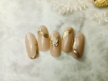 ブリスフルハピネス(Blissful happiness)/定額ネイル（simple）春ver.