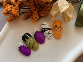 ハロウィン　かぼちゃ　おばけ