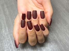 マットネイル　ワンカラー